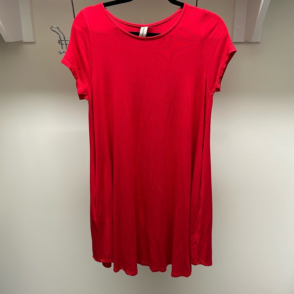 Red Bamboo dress
